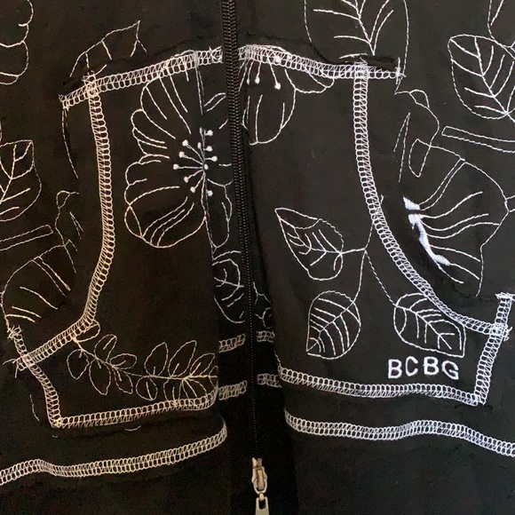 BCBG cotton zippered hoodie/sweatshirt - Picture 5 of 12